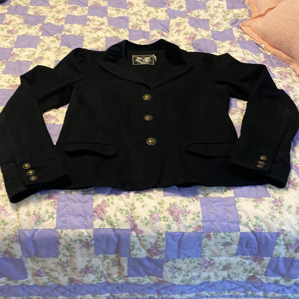 American Living Black Blazer Jacket Size Medium